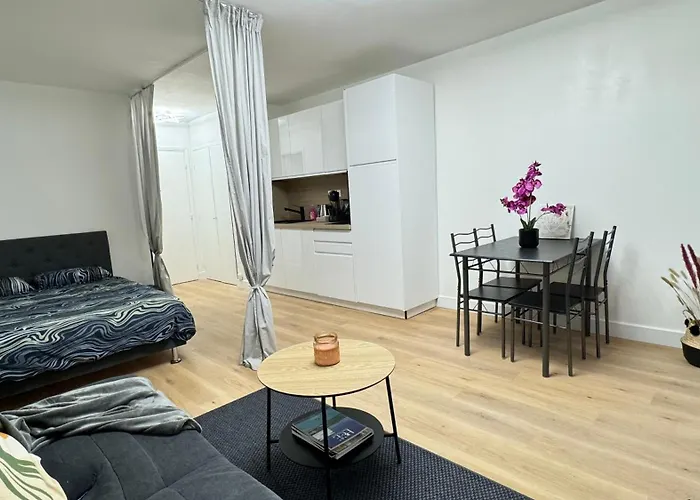 Апартаменты Juan-les-pins Clim-plage 200m -piscine