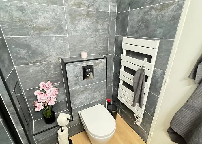 アパート Juan-les-pins Clim-plage 200m -piscine アンティーブ