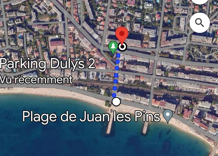 Juan-les-pins Clim-plage 200m -piscine